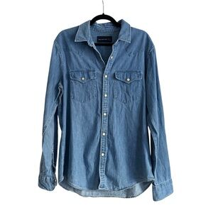 Abercrombie & Fitch Blue Button Down Shirt
